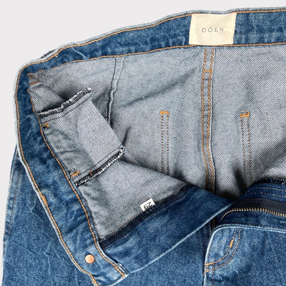 NWOT Doen Authentic Vintage Melody High Rise Flare Denim Jeans Women's Size 29 - Picture 15 of 16